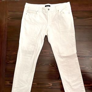 White House Black Market Curvy High Rise Straight Jeans